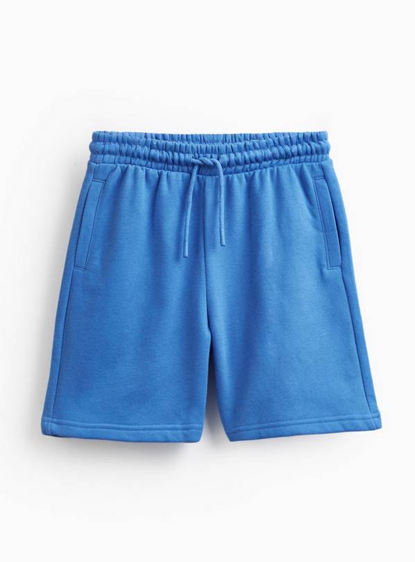 Bright Blue Sweat Shorts 1 year